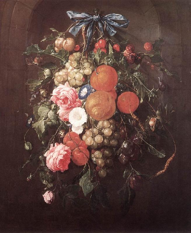 HEEM, Cornelis de Still-Life with Flowers wf